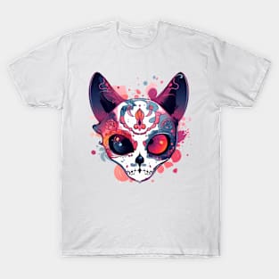 fantasy witchy cat halloween T-Shirt